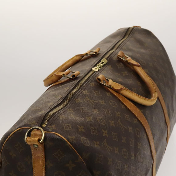 LOUIS VUITTON Monogram Keepall Bandouliere 60 Boston Bag M41412 LV Auth 127610
