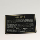 CHANEL Matelasse Chain Hand Bag Suede 2way Green Gold CC Auth 127613-22