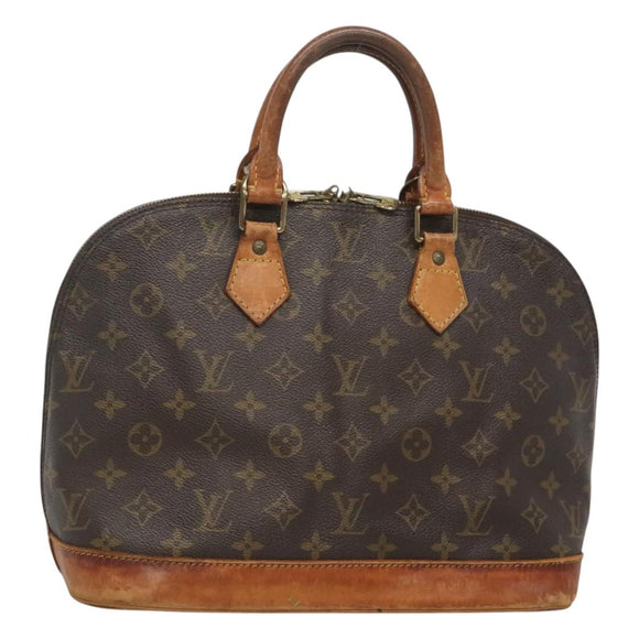 LOUIS VUITTON Monogram Alma Hand Bag M51130 LV Auth 127615
