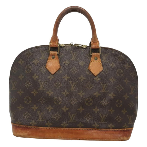 LOUIS VUITTON Monogram Alma Hand Bag M51130 LV Auth 127615