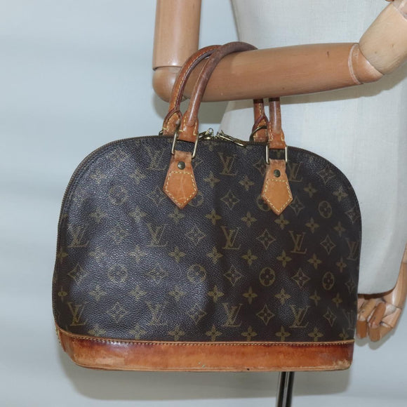 LOUIS VUITTON Monogram Alma Hand Bag M51130 LV Auth 127615
