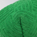 BOTTEGA VENETA Pouch pile Green Auth 127622-9