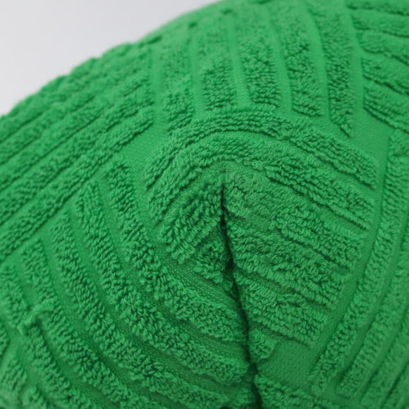 BOTTEGA VENETA Pouch pile Green Auth 127622