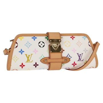 LOUIS VUITTON Multicolor Shirley Shoulder Bag White M40049 LV Auth 127636V