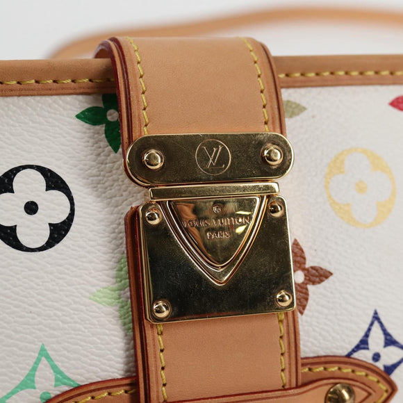 LOUIS VUITTON Multicolor Shirley Shoulder Bag White M40049 LV Auth 127636V