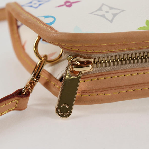 LOUIS VUITTON Multicolor Shirley Shoulder Bag White M40049 LV Auth 127636V