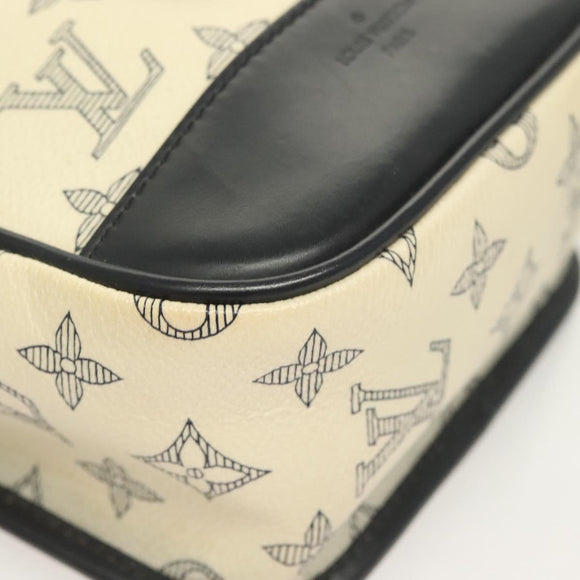 LOUIS VUITTON Monogram Savanna Messenger BB Shoulder Bag Navy M54247 Auth 127639