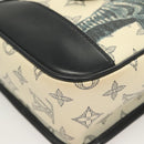 LOUIS VUITTON Monogram Savanna Messenger BB Shoulder Bag Navy M54247 Auth 127639-15