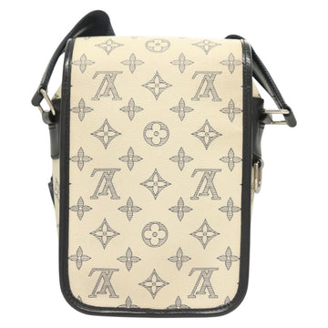 LOUIS VUITTON Monogram Savanna Messenger BB Shoulder Bag Navy M54247 Auth 127639 - 0