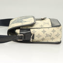 LOUIS VUITTON Monogram Savanna Messenger BB Shoulder Bag Navy M54247 Auth 127639-4