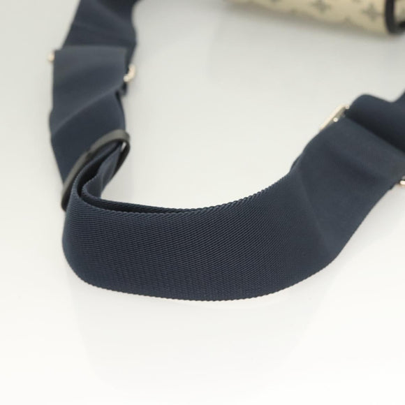LOUIS VUITTON Monogram Savanna Messenger BB Shoulder Bag Navy M54247 Auth 127639