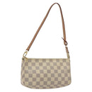 LOUIS VUITTON Damier Azur Pochette Accessoires Pouch N51986 LV Auth 127641-1