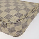 LOUIS VUITTON Damier Azur Pochette Accessoires Pouch N51986 LV Auth 127641-14