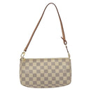 LOUIS VUITTON Damier Azur Pochette Accessoires Pouch N51986 LV Auth 127641-13