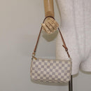 LOUIS VUITTON Damier Azur Pochette Accessoires Pouch N51986 LV Auth 127641-21