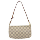 LOUIS VUITTON Damier Azur Pochette Accessoires Pouch N51986 LV Auth 127641-2