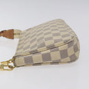 LOUIS VUITTON Damier Azur Pochette Accessoires Pouch N51986 LV Auth 127641-4