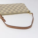 LOUIS VUITTON Damier Azur Pochette Accessoires Pouch N51986 LV Auth 127641-7