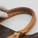 LOUIS VUITTON Monogram Sac Plat Hand Bag M51140 LV Auth 127666-8