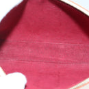 LOUIS VUITTON Multicolor Pochette Accessoires Pouch White M92649 LV Auth 127669V-10