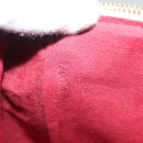 LOUIS VUITTON Multicolor Pochette Accessoires Pouch White M92649 LV Auth 127669V-11