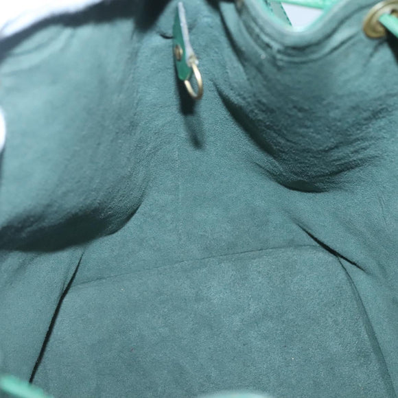 LOUIS VUITTON Epi Petit Noe Shoulder Bag Green M44104 LV Auth 127674