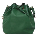 LOUIS VUITTON Epi Petit Noe Shoulder Bag Green M44104 LV Auth 127674-13