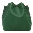LOUIS VUITTON Epi Petit Noe Shoulder Bag Green M44104 LV Auth 127674-2