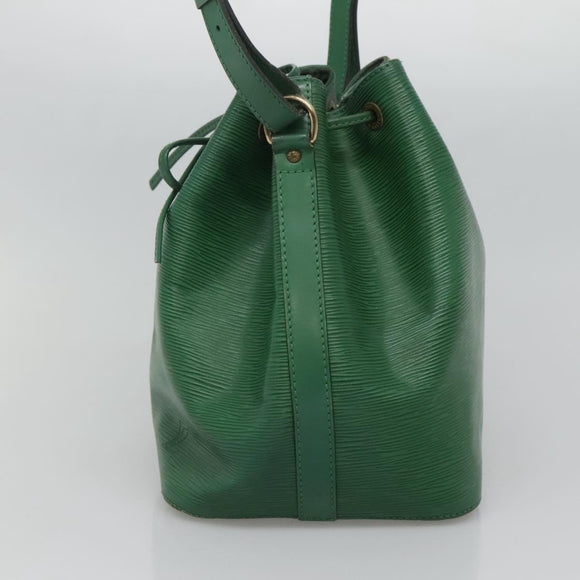 LOUIS VUITTON Epi Petit Noe Shoulder Bag Green M44104 LV Auth 127674