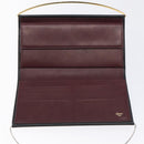 CARTIER Trinity Hand Bag Leather Black Auth 127687-14