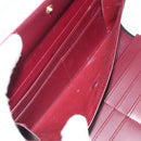 CARTIER Trinity Hand Bag Leather Black Auth 127687-16