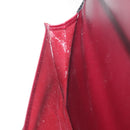 CARTIER Trinity Hand Bag Leather Black Auth 127687-20