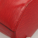 LOUIS VUITTON Epi Sac Depaule GM Shoulder Bag Red M80197 LV Auth 127696-14