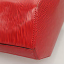 LOUIS VUITTON Epi Sac Depaule GM Shoulder Bag Red M80197 LV Auth 127696-16