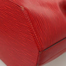 LOUIS VUITTON Epi Sac Depaule GM Shoulder Bag Red M80197 LV Auth 127696-9