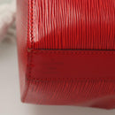 LOUIS VUITTON Epi Sac Depaule GM Shoulder Bag Red M80197 LV Auth 127696-17