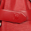 LOUIS VUITTON Epi Sac Depaule GM Shoulder Bag Red M80197 LV Auth 127696-10