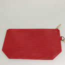 LOUIS VUITTON Epi Sac Depaule GM Shoulder Bag Red M80197 LV Auth 127696-21