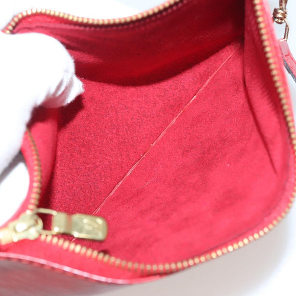 LOUIS VUITTON Epi Sac Depaule GM Shoulder Bag Red M80197 LV Auth 127696