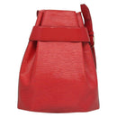 LOUIS VUITTON Epi Sac Depaule GM Shoulder Bag Red M80197 LV Auth 127696-2