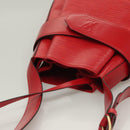 LOUIS VUITTON Epi Sac Depaule GM Shoulder Bag Red M80197 LV Auth 127696-6