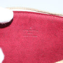 LOUIS VUITTON Multicolor Pochette Accessoires Pouch White M92649 Auth 127704V-19