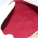 LOUIS VUITTON Multicolor Pochette Accessoires Pouch White M92649 Auth 127704V-10