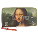 LOUIS VUITTON Masters Collection Da Vinci Zippy Wallet Green M64606 Auth 127707M-1