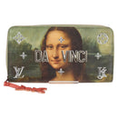 LOUIS VUITTON Masters Collection Da Vinci Zippy Wallet Green M64606 Auth 127707M-13