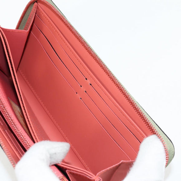 LOUIS VUITTON Masters Collection Da Vinci Zippy Wallet Green M64606 Auth 127707M