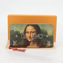 LOUIS VUITTON Masters Collection Da Vinci Zippy Wallet Green M64606 Auth 127707M-12