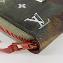 LOUIS VUITTON Masters Collection Da Vinci Zippy Wallet Green M64606 Auth 127707M-14