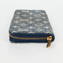 LOUIS VUITTON Monogram Jaguar Zippy Wallet Wallet Blue M81226 LV Auth 127708A-3