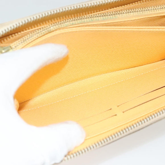 LOUIS VUITTON Damier Azur Illustre Balloon Zippy Wallet N63006 LV Auth 127710